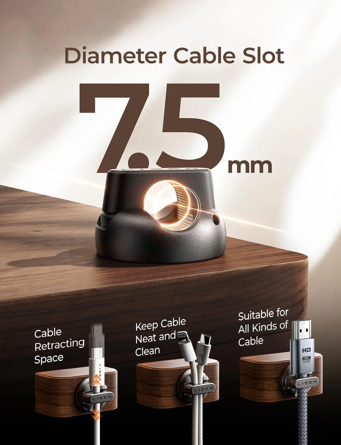 12-Pack Magnetic Cable Clips - Image 6