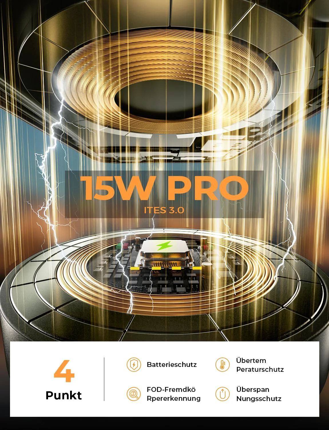 LISEN 15W für Magsafe Handyhalterung Auto mit Ladefunktion - Image 5