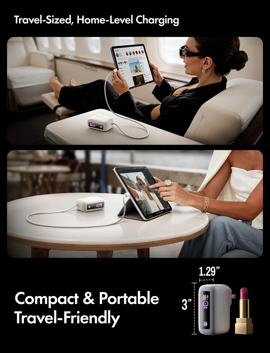 LISEN 3-in-1 Fast Travel Charger - Image 7