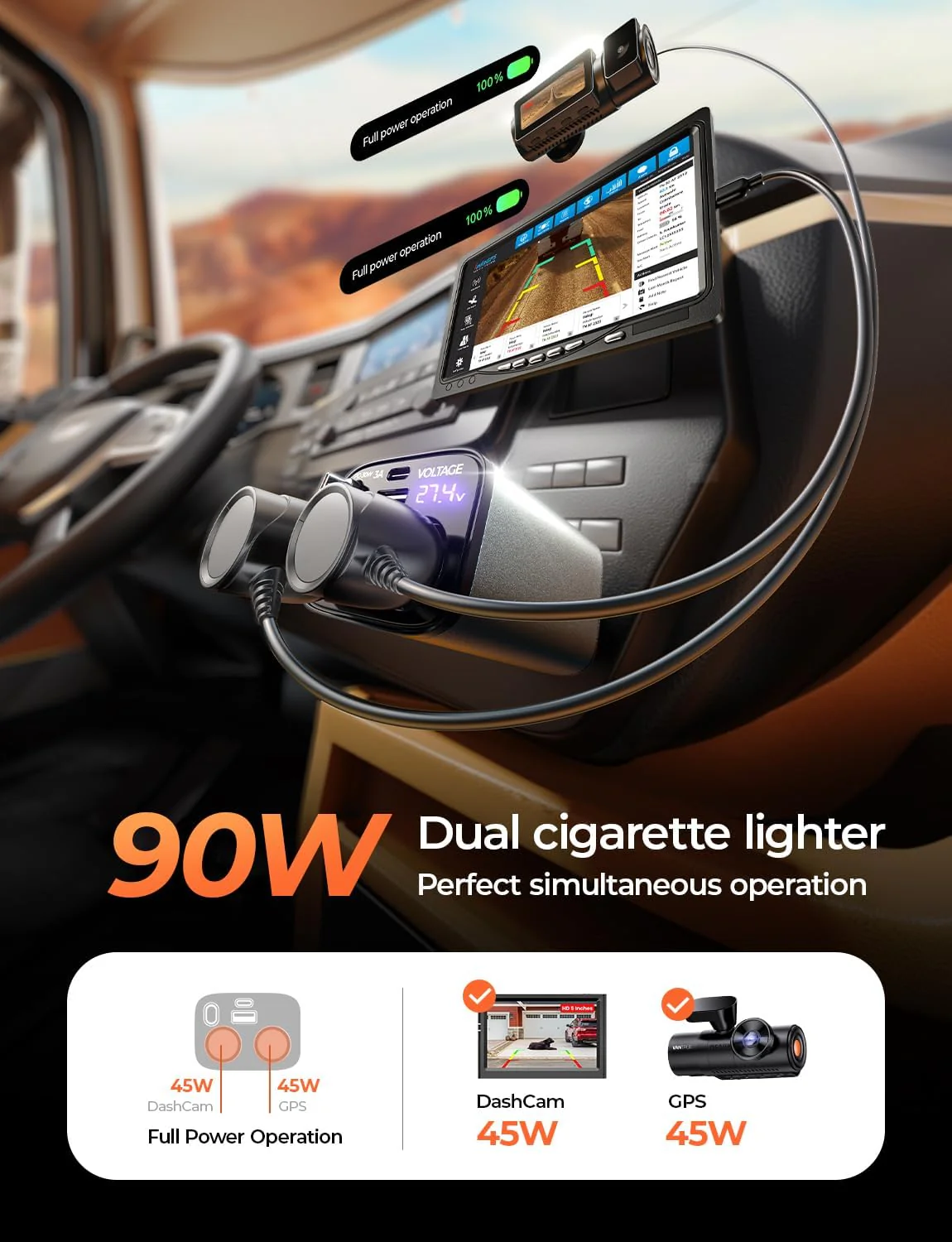 LISEN 5-in-1 Cigarette Lighter Splitter - Image 4