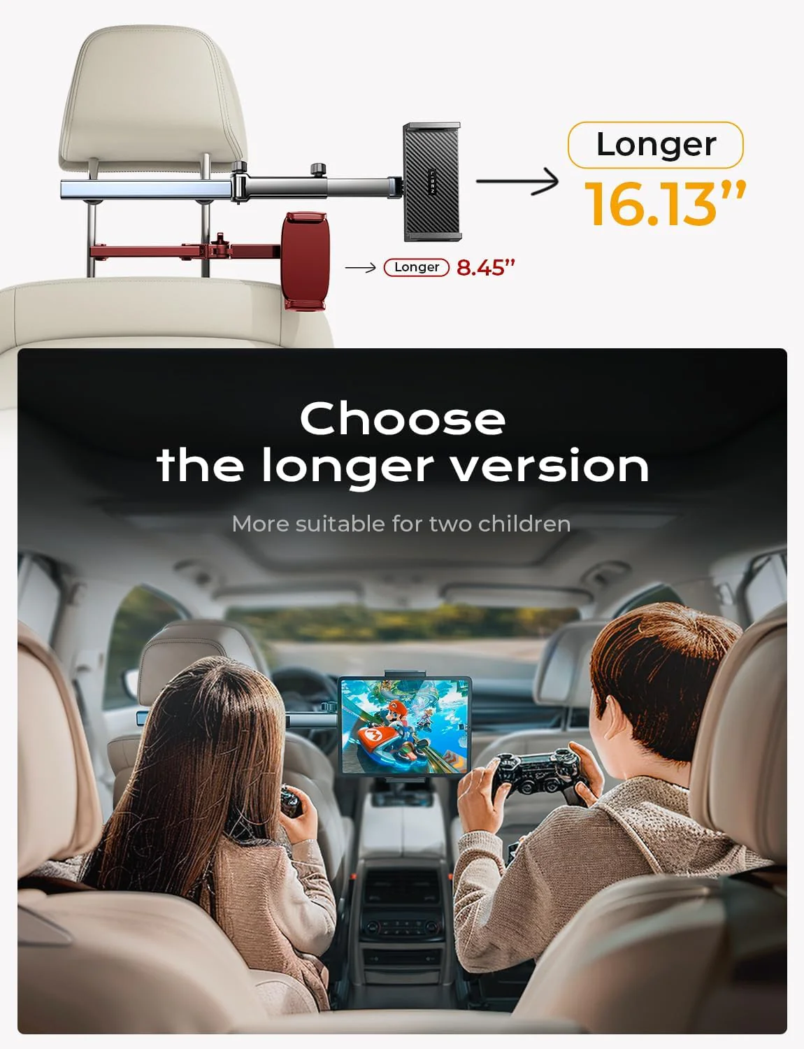 LISEN for iPad Holder for Car Headrest - Image 3