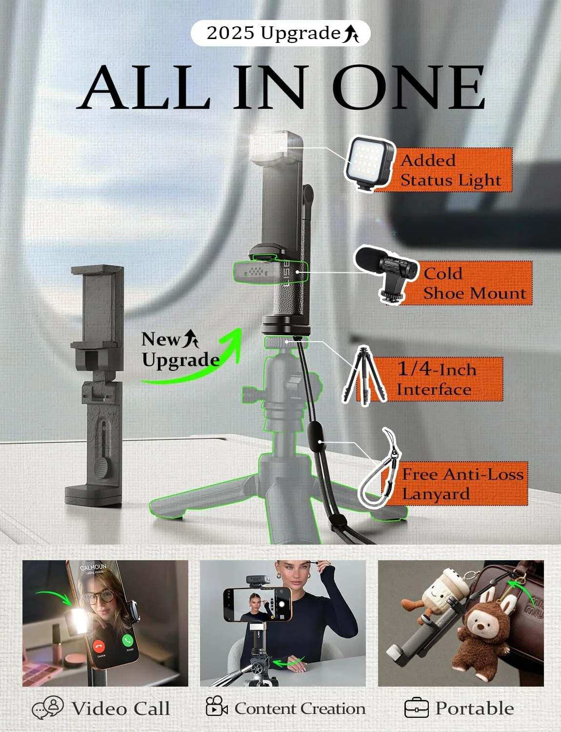 LISEN LED Travel Phone Holder Mount - Image 8