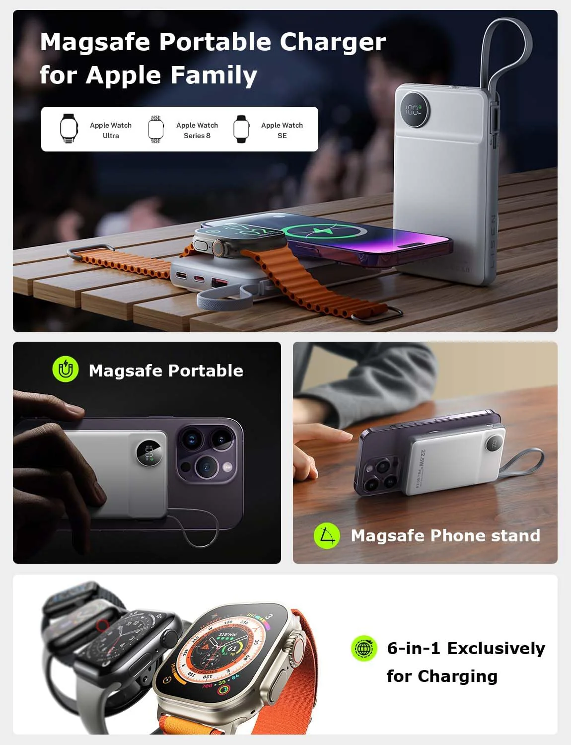 Lisen Magsafe Power Bank 10000mah - Image 3