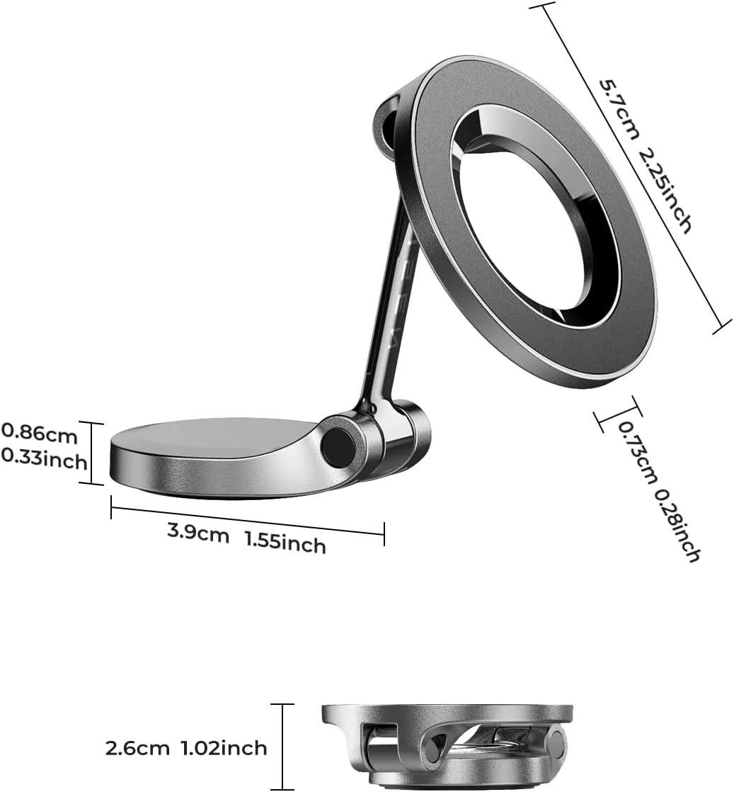 LISEN Mini Magnetic Dashboard MagSafe Car Mount - Image 9