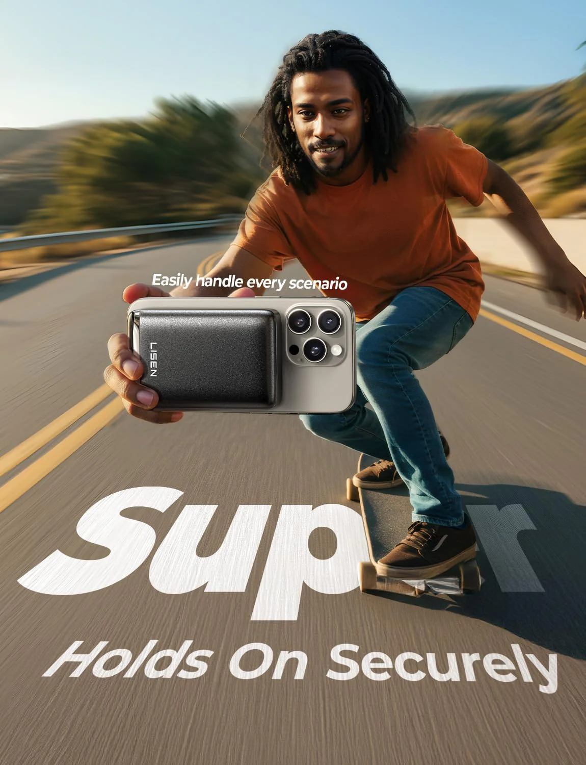 LISEN Qi2 Fast Charging Portable MagSafe Power Bank - Image 7