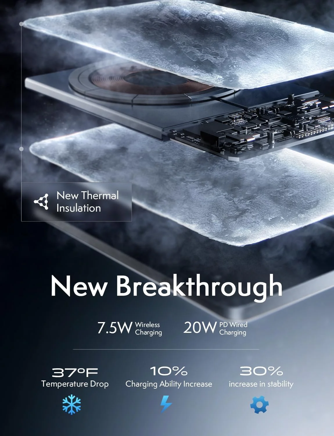 LISEN Ultra Slim 5000mAh Qi2 15w MagSafe Power Bank - Image 5